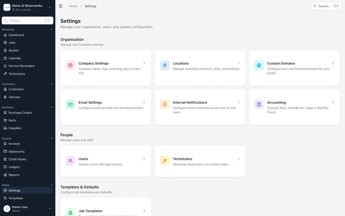 Data Import & Migration feature in MotorWorks garage management software